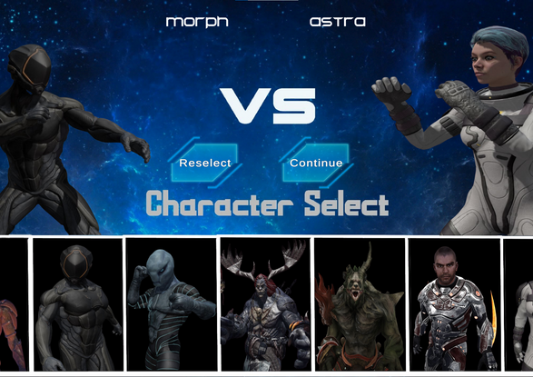 Character Select Screen