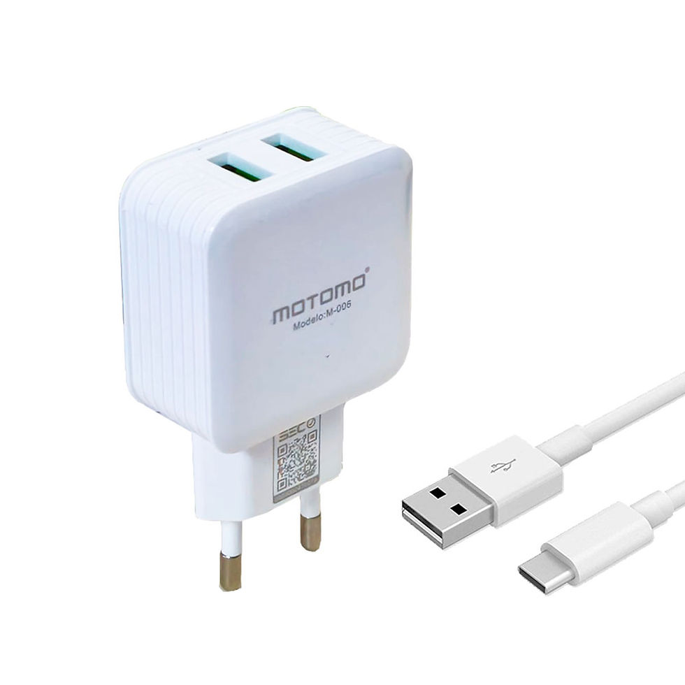 Cargador Motomo de Pared MO-006 Con Cable USB a C