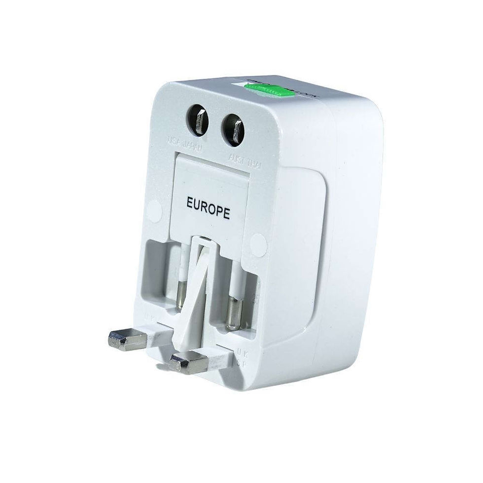 Miniatura: Adaptador Enchufe Universal Para Viajes Tecnolab