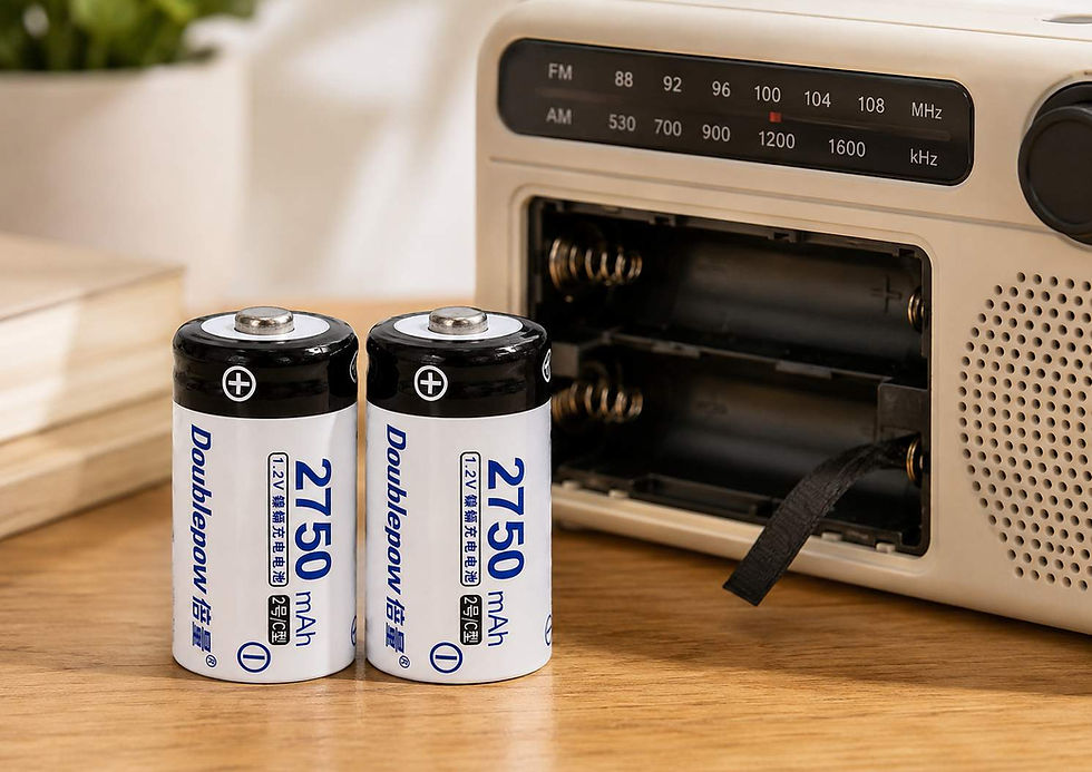 Miniatura: Pila C x2 recargable 2750 mAh Ni-MH 1.2V