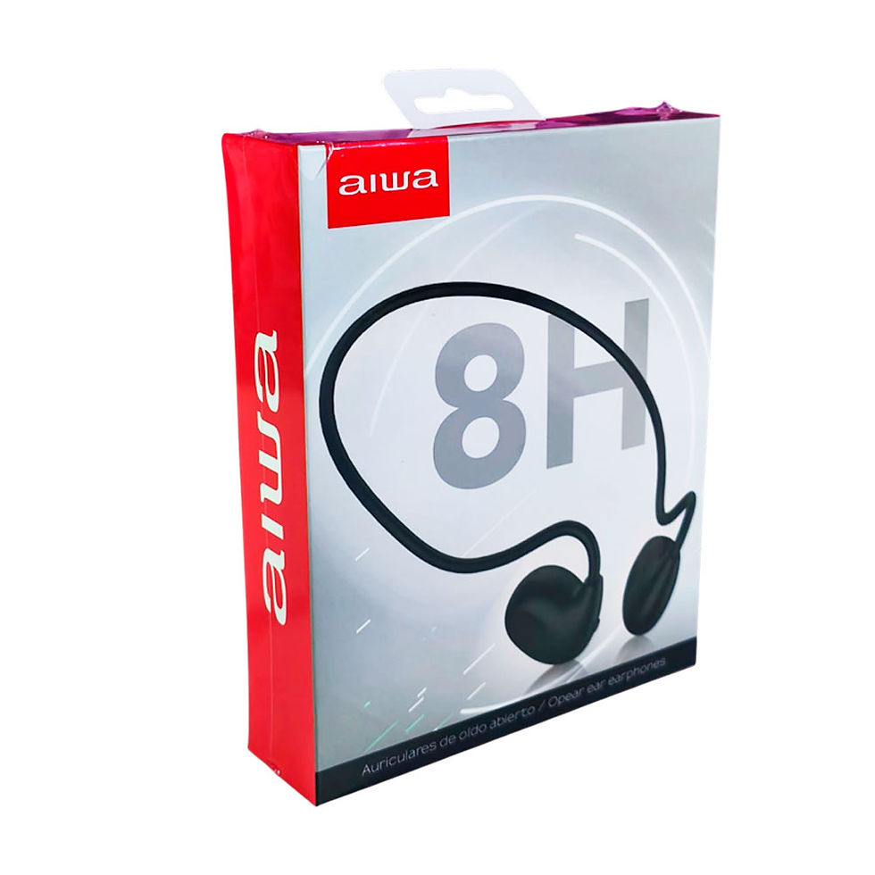 Audífonos Aiwa AWGSPORT Open Ear Bluetooth 5.4 TWS IPX4 Deportivos