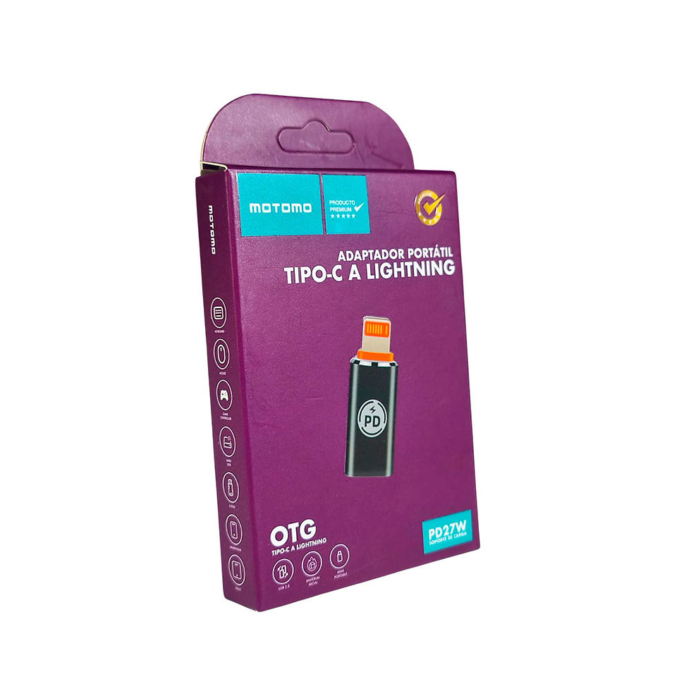 Adaptador USB-C a Lightning – USB-C Hembra a Lightning Macho Portátil