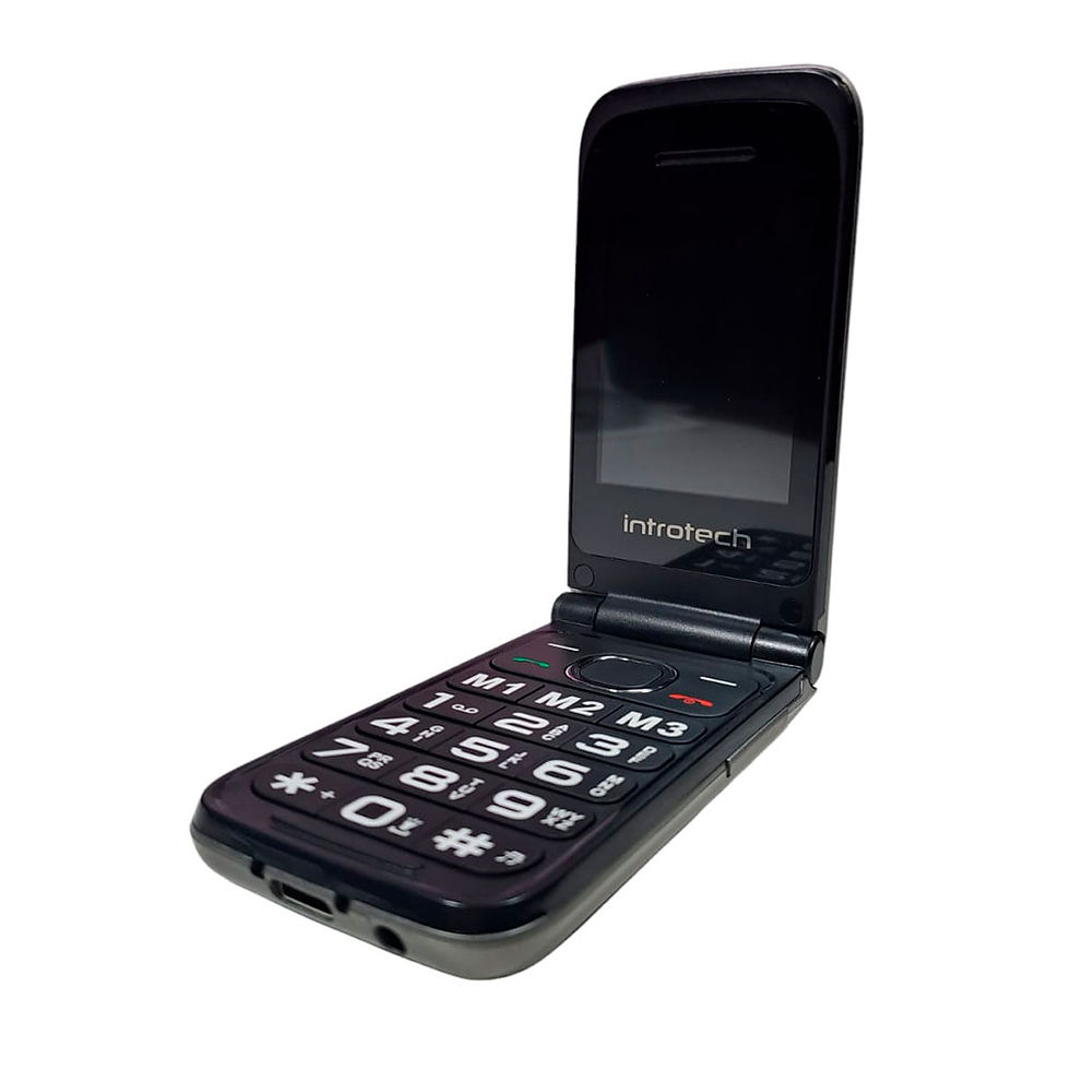 Miniatura: Celular Senior Negro Introtech KXSP-4G