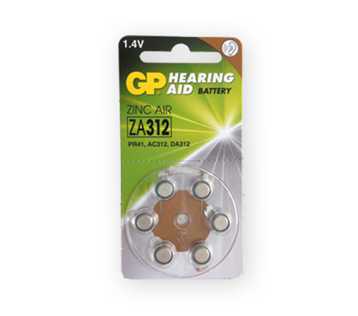 Pila GP Audiológica N°312