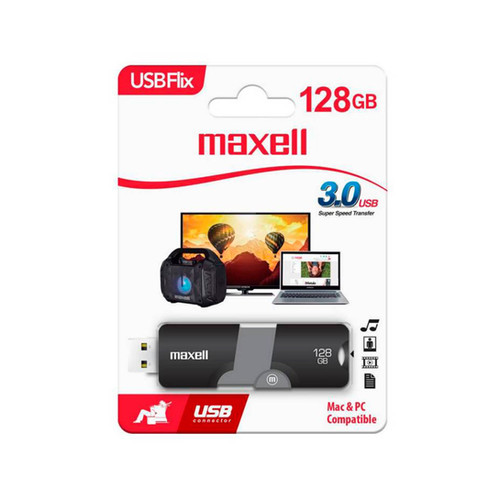 Pendrive Maxell Flix 128GB USB3.2