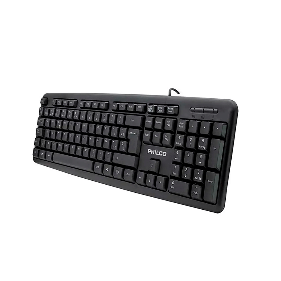 Miniatura: Teclado Philco con Cable USB K51UP Español