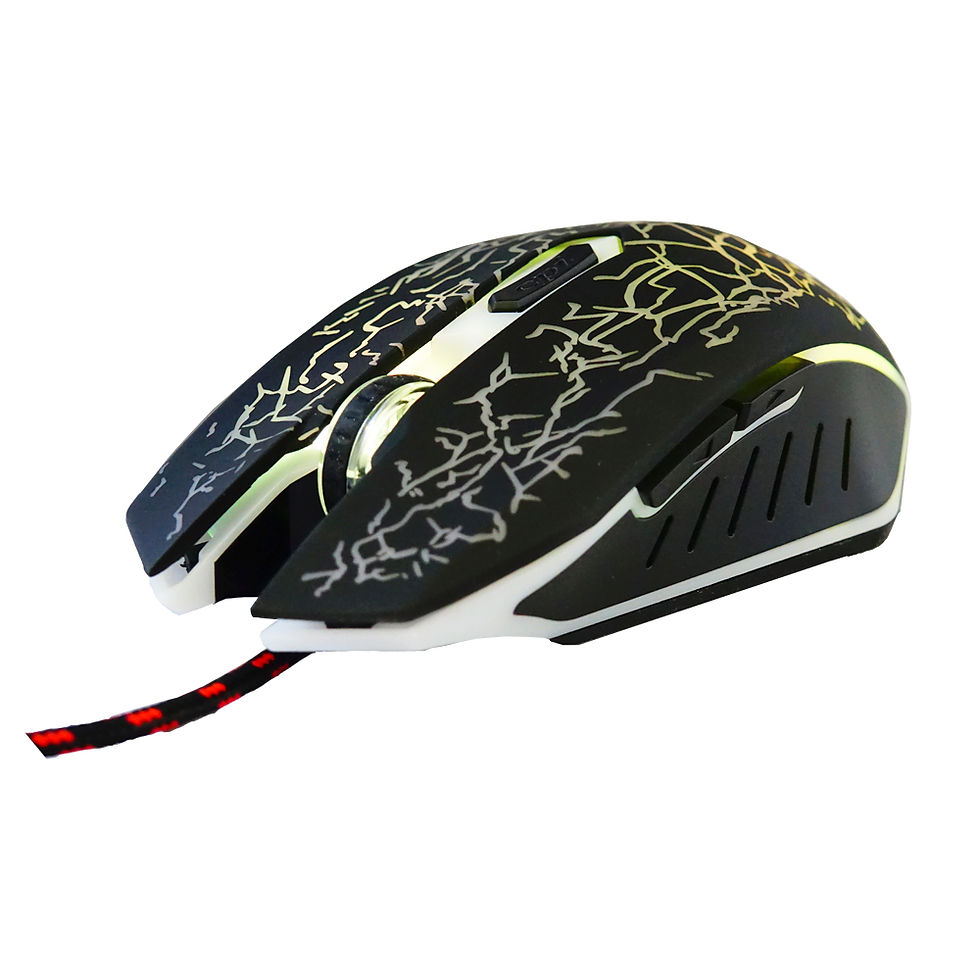 Miniatura: Pack Gamer Angel of Death DGX  Teclado/Mouse/Mouse pad