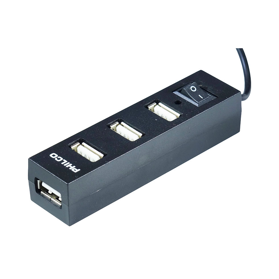 Hub usb 2.0 4 puertos Philco