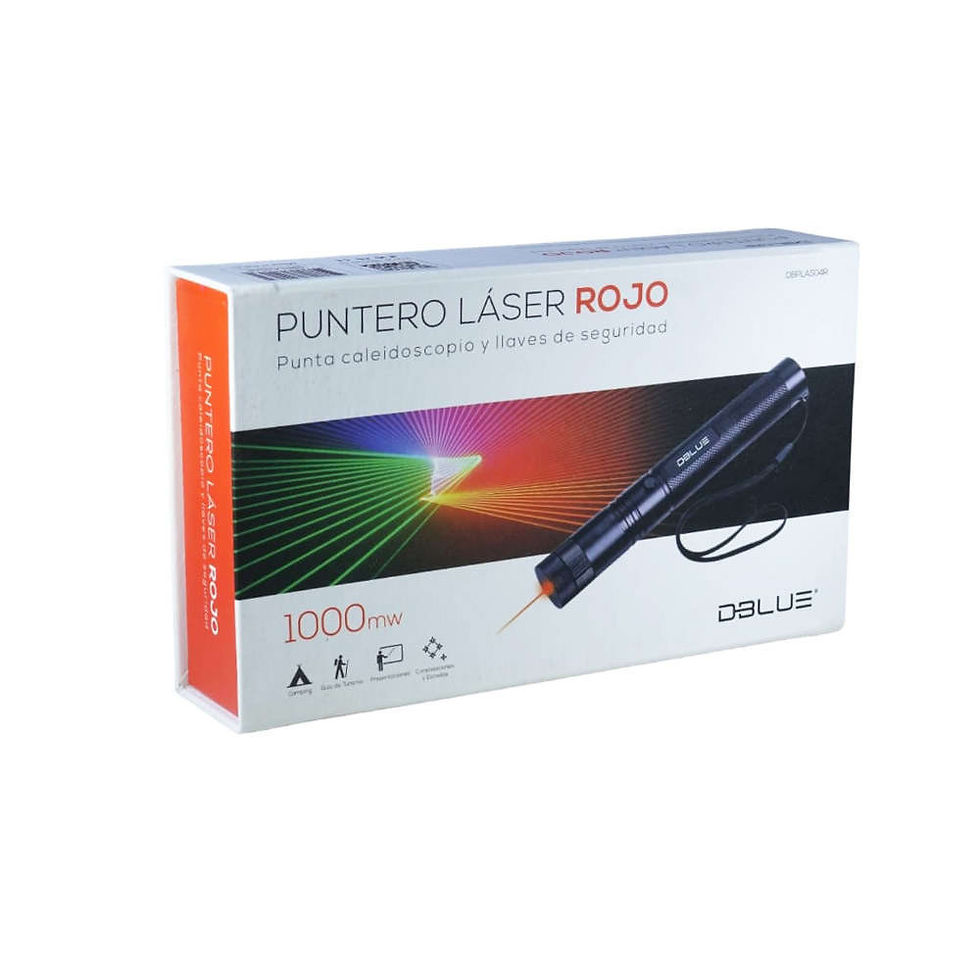 Puntero Laser 1000mw Recargable Color Rojo