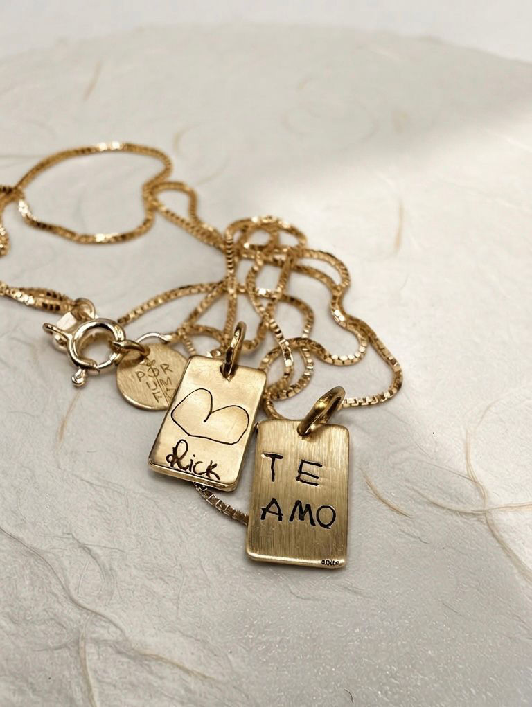 Pingente Pais Ouro18k | Por um Fio Jóias