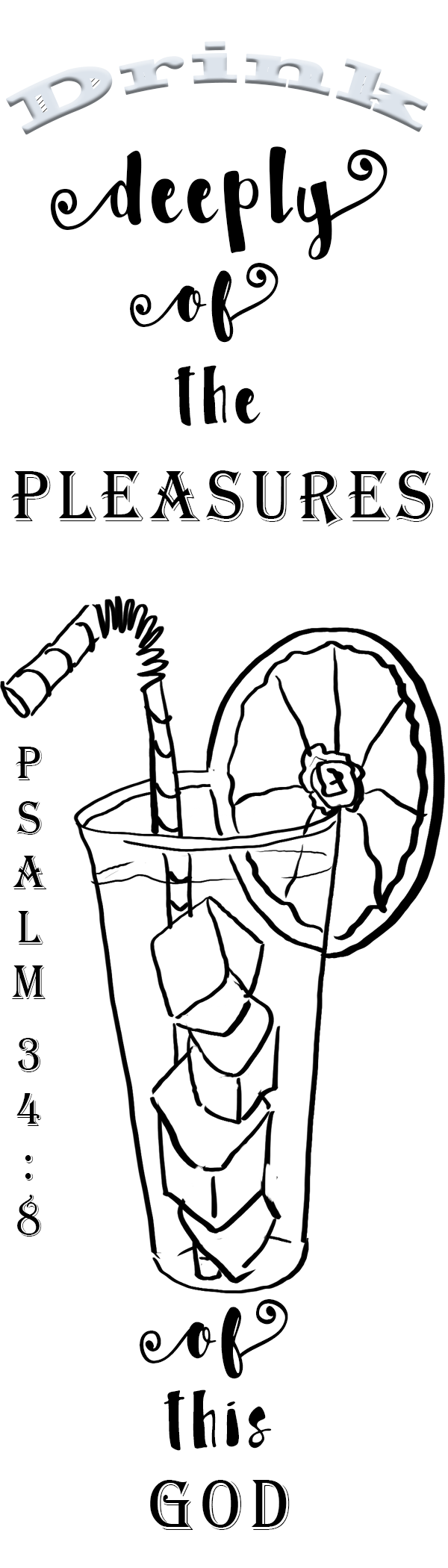 Psalm 34 sketch