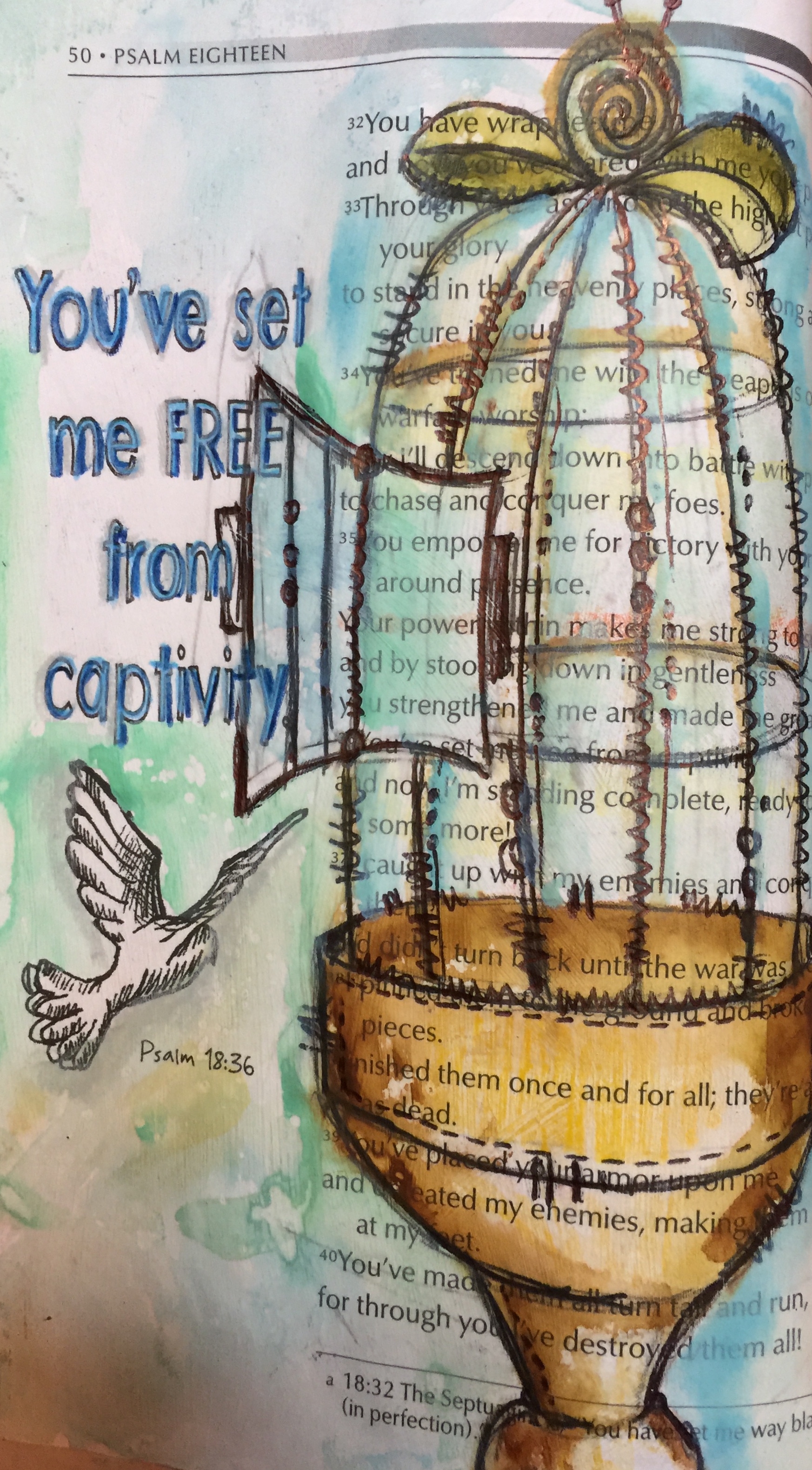Psalm 18:32-50