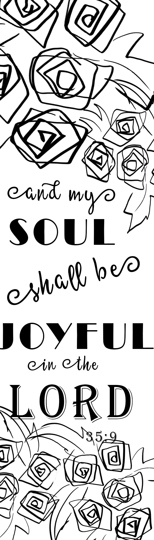 psalm 35 sketch