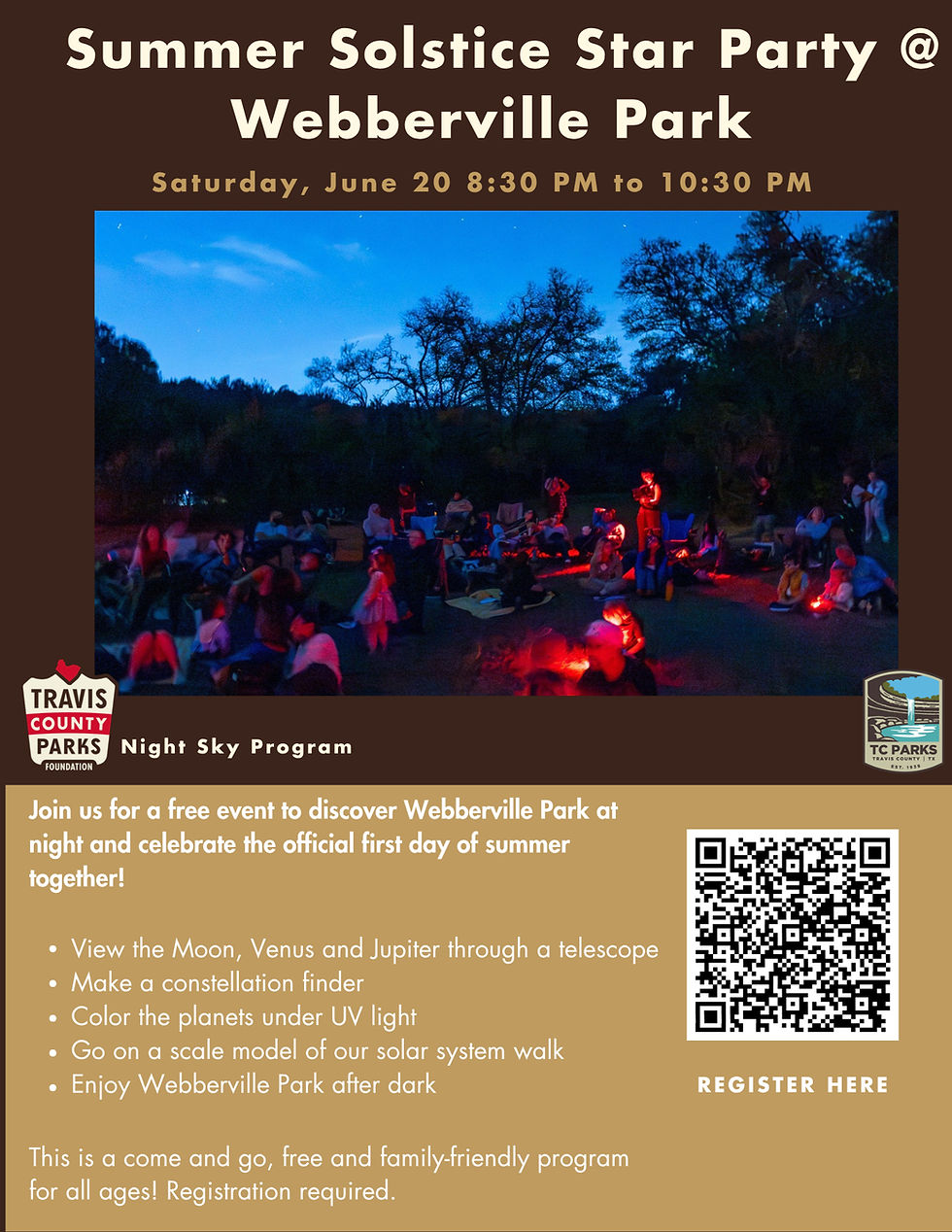 Summer Solstice Star Party @Webberville Park