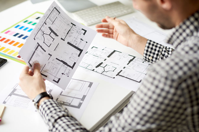 interior-designer-concentrated-on-work-P