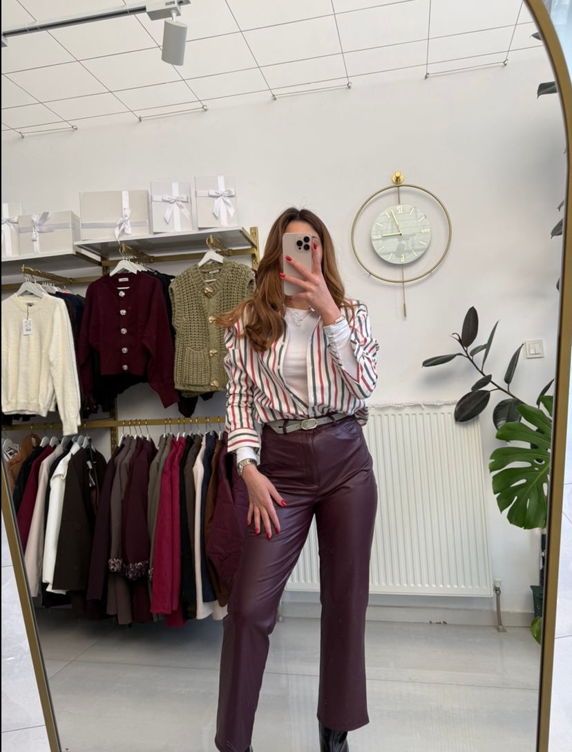 Küçük resim: MARKA TASARIMI ÇİZGİLİ TOMMY GÖMLEK