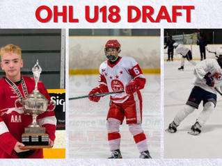 Three NOHA Players Selected in OHL U18 Draft