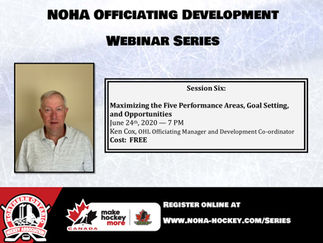 NOHA Officiating Development Webinar Series - Ken Cox