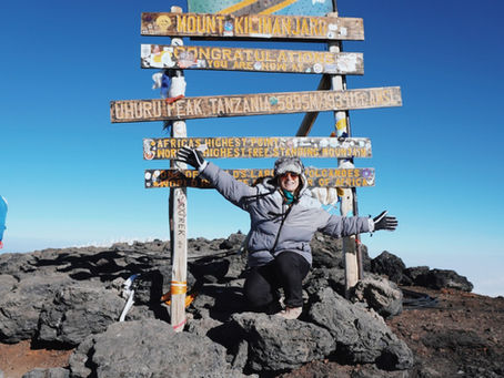 One Step at a Time (only 40,000) to the Peak of Kilimanjaro