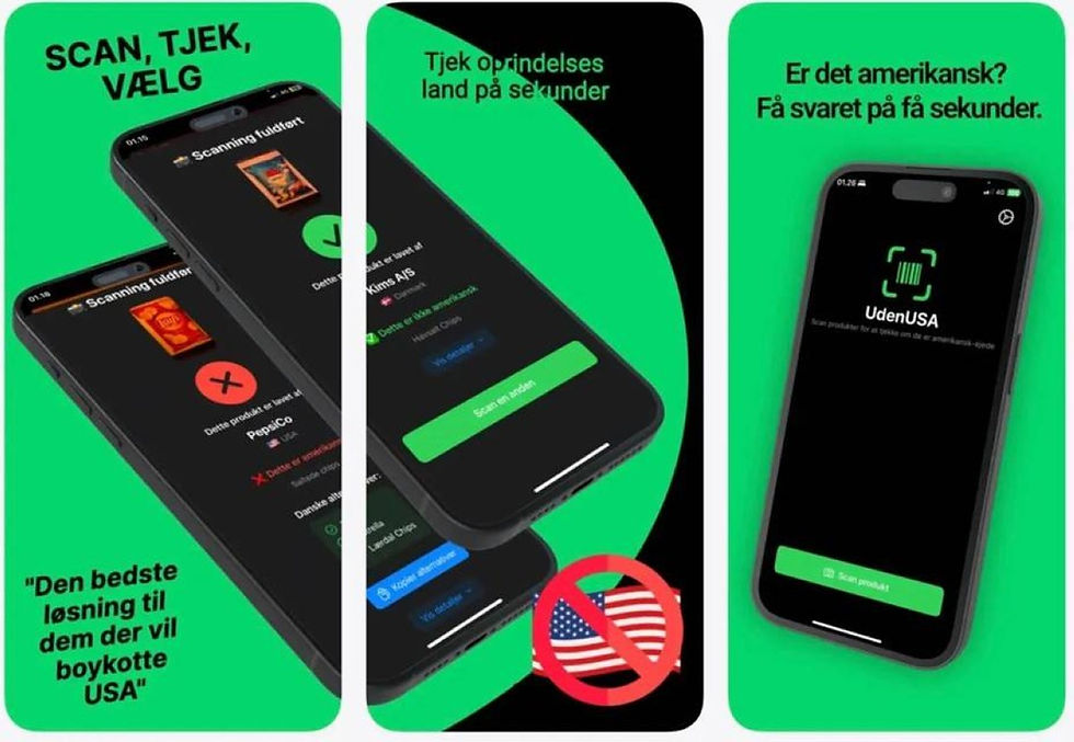 "ليست للبيع".. تطبيقات مقاطعة المنتجات الأمريكية تتصدر المتاجر الإلكترونية في الدنمارك وغرينلاند