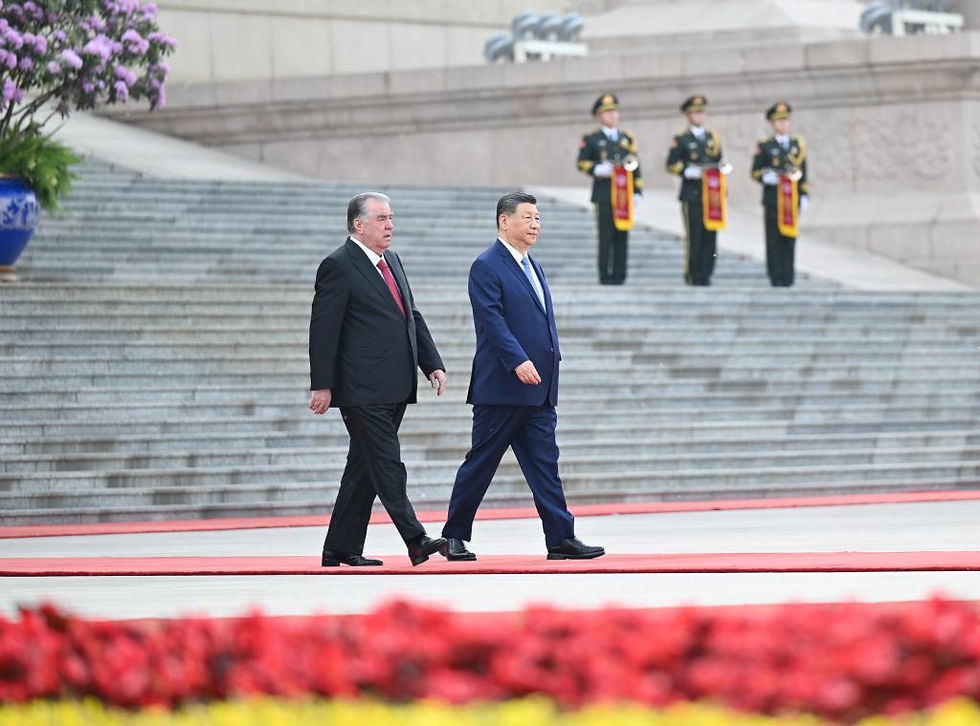 Xi holds talks with Tajik president