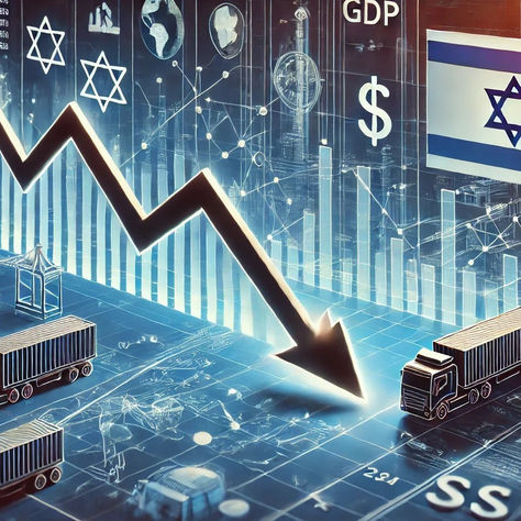 Le taux de croissance économique israélien a diminué au deuxième trimestre de l'année en raison de la guerre à Gaza