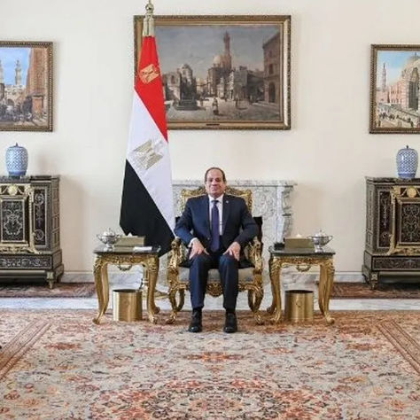 Al-Sisi souligne à Araqji la nécessité d'intensifier les efforts pour parvenir à un cessez-le-feu à Gaza
