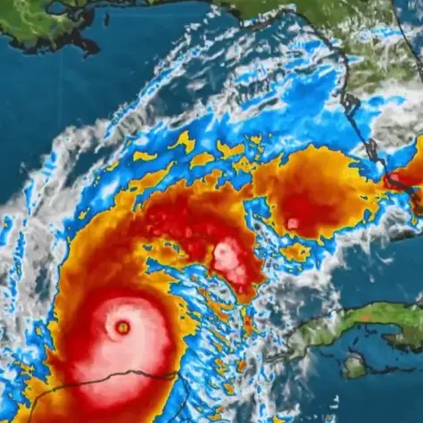 Le terrifiant "Milton" s'intensifie et menace l'état de Floride... et une annonce urgente de Biden
