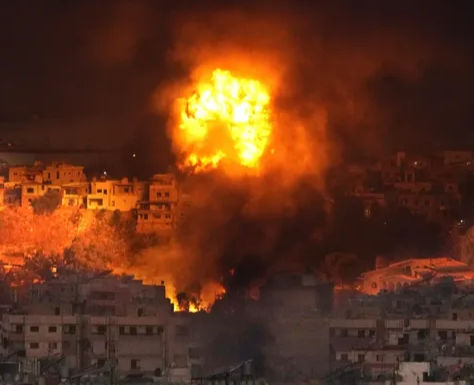 أعنف الضربات الإسرائيلية علي الضاحية الجنوبية منذ بدء الحرب