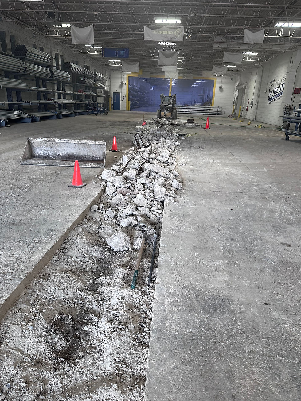 Drainage System Installation