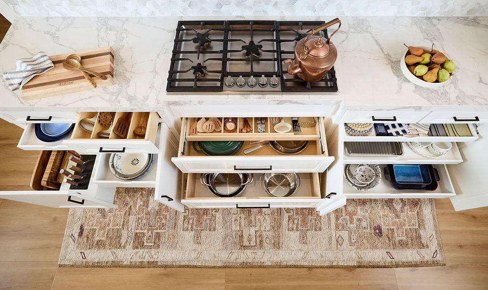 ShelfGenie Glide-Out Shelves and drawer replacements