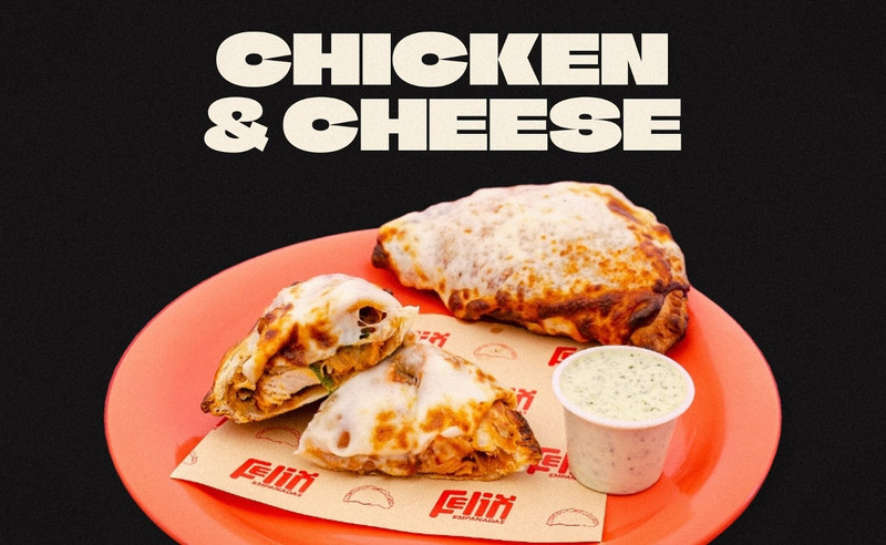 Chicken and Cheese empanada