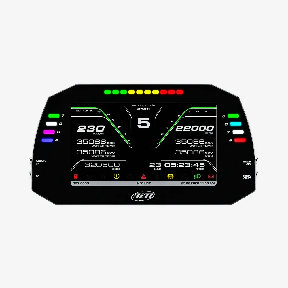 Aim MXG 1.3 TFT Car Dash Display Logger