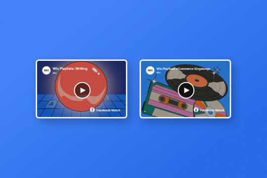 Facebook Video Gallery banner