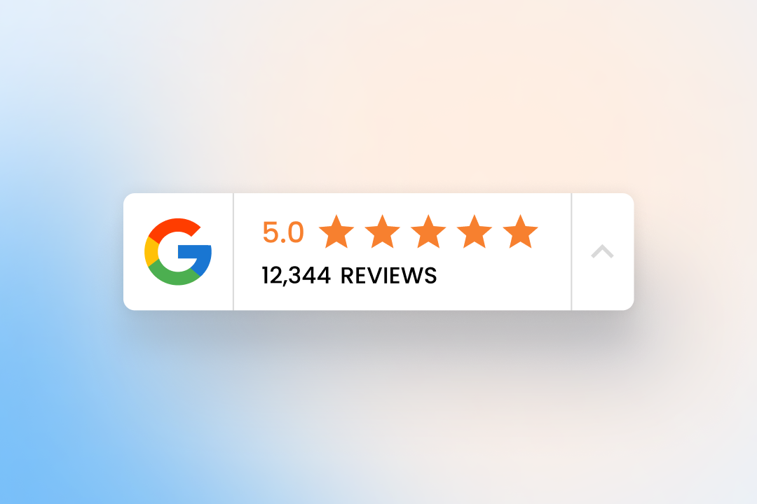 Google Reviews banner