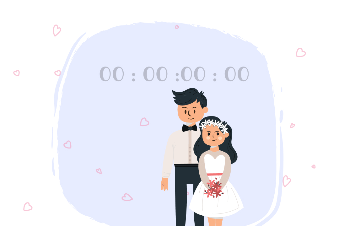 Wedding Countdown Timer banner
