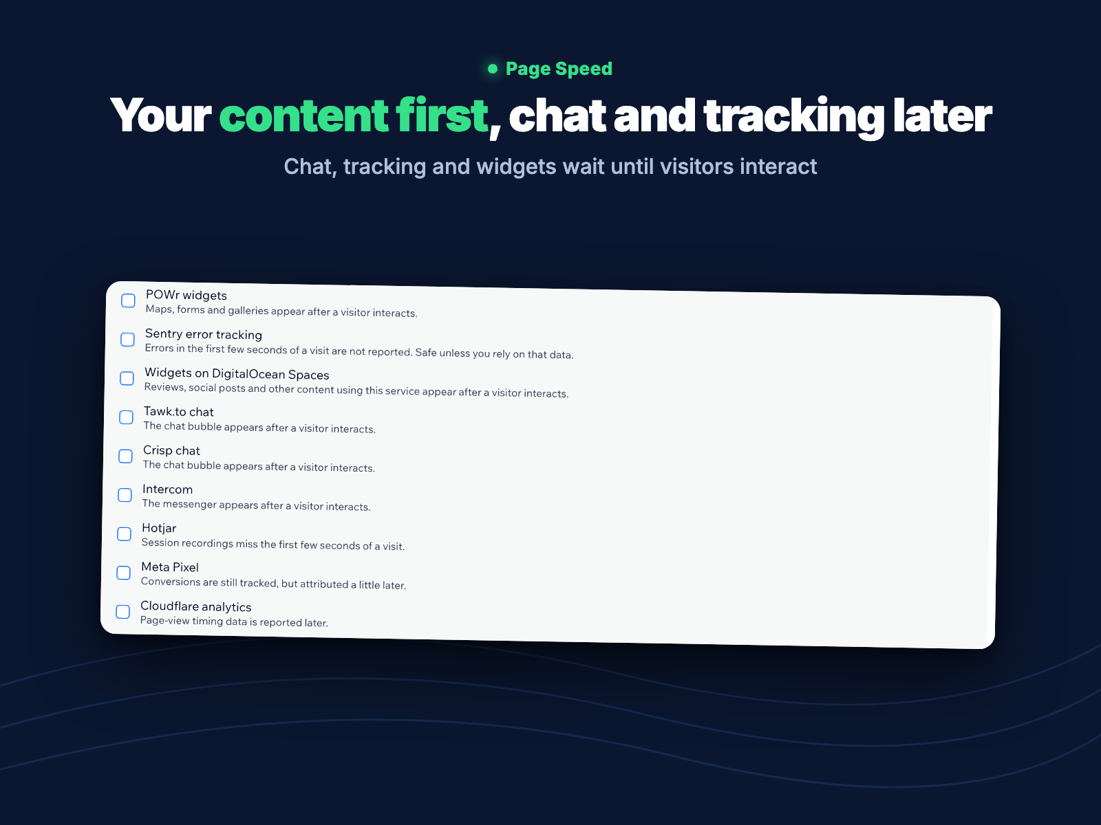 Page Speed screenshot 3