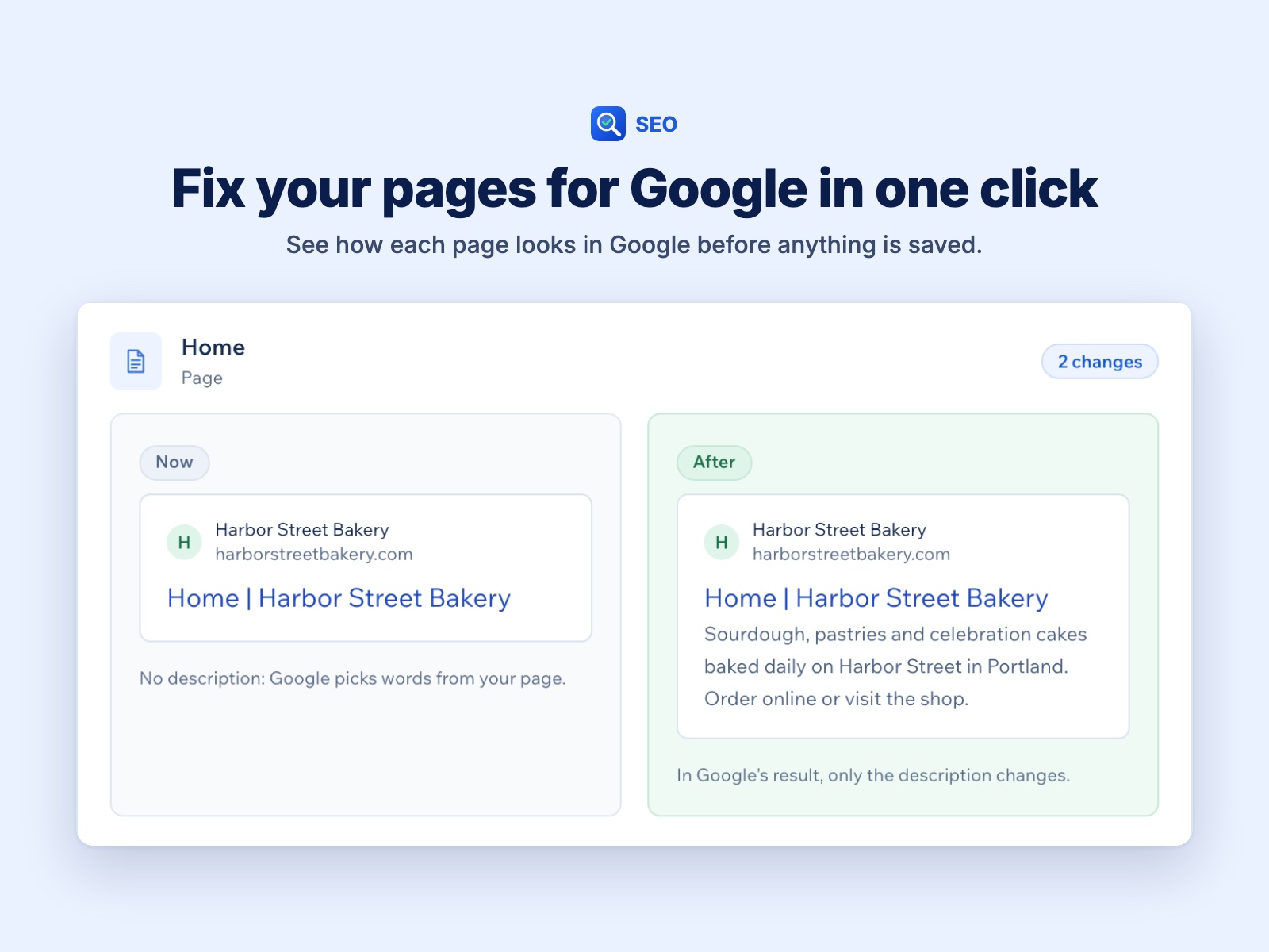 SEO screenshot 1