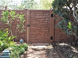 09. Simtek Ecostone fence single gate.jpg