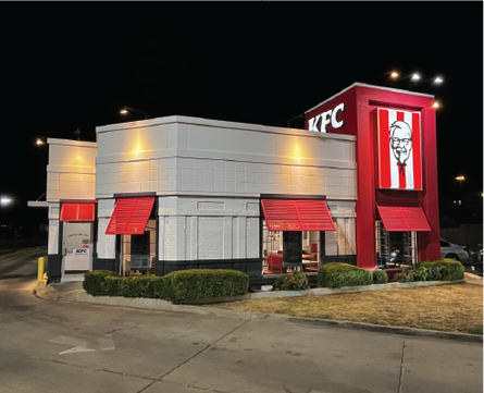 business lighting maintenance kfc plainview texas 05 sign installation in Plainview, TX
