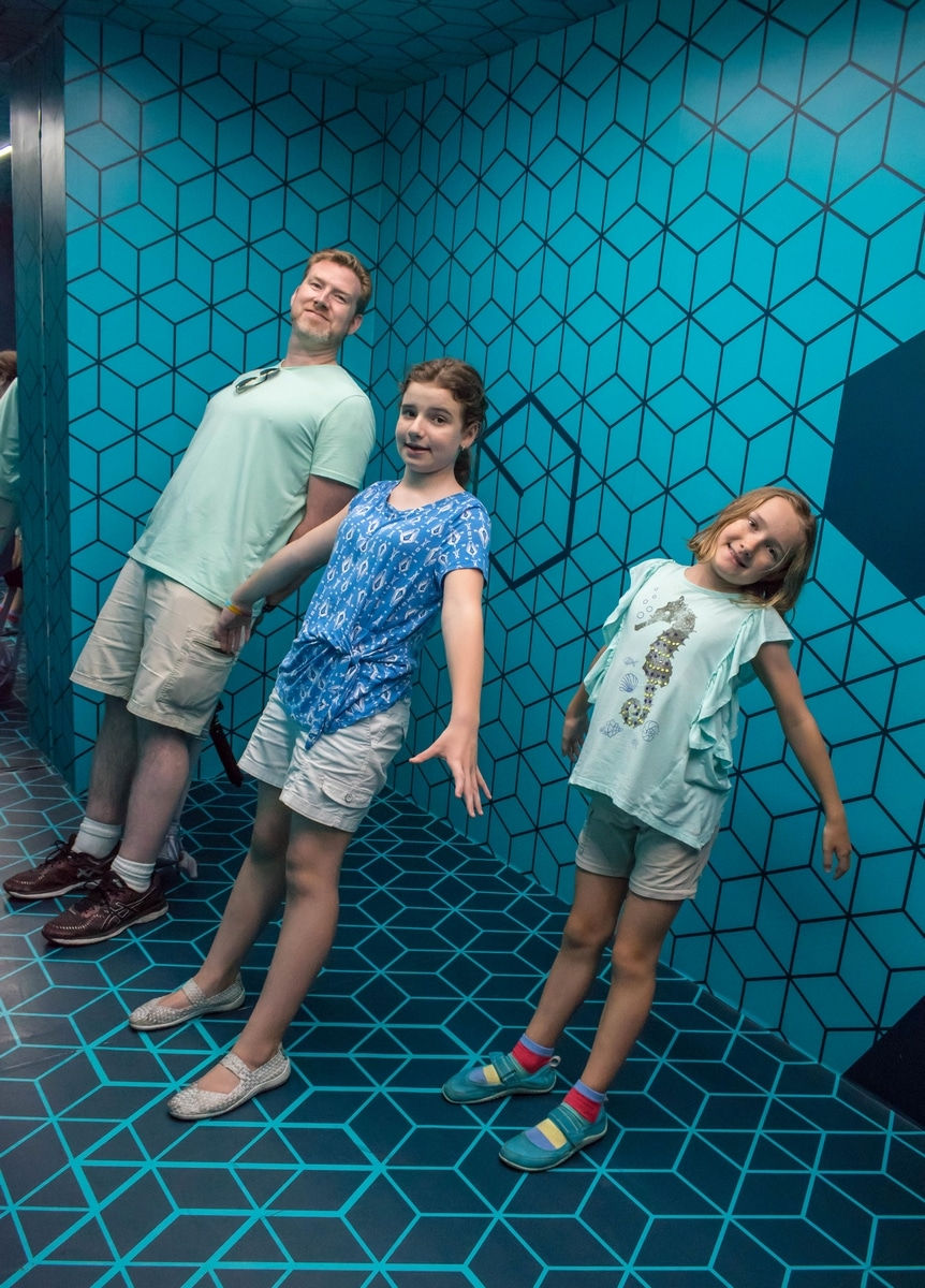 The Anti-Gravity Room in the Museum of Illusions in Kuala Lumpur