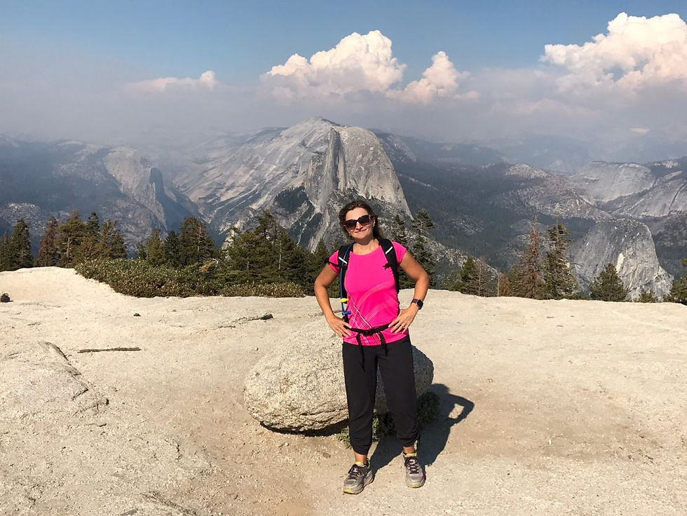 On top of Sentinel Dome