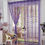 Thumbnail: Digital Printed Polyester Net Door Curtains ANV1MES