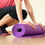 Thumbnail: Elegant Solid Rubber Yoga Mats ANv1MES