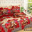 Thumbnail: Comforstic Printed Glace Cotton Double Bedsheets anv1mes