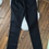 Miniature : Jeans caroll léger noir en très bon état t44 taille 44cm longueur de 110cm
