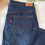 Miniature : Jeans Levis femme 505 bleu en très bon état taille 40 longueur 107cm 
