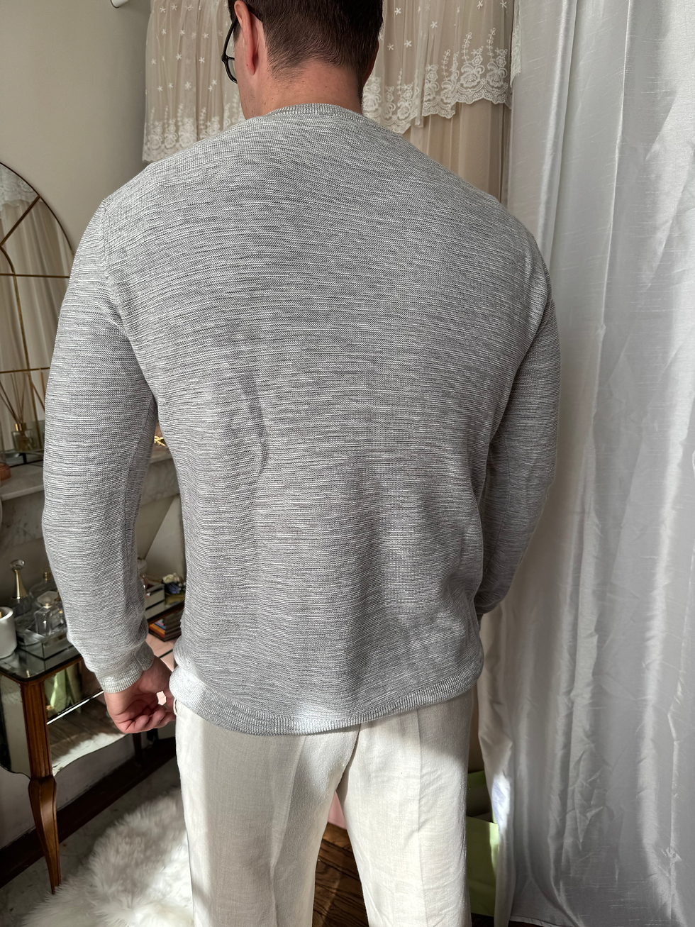 Miniature : Sweat kaporal gris en très bon état taille xl en coton 