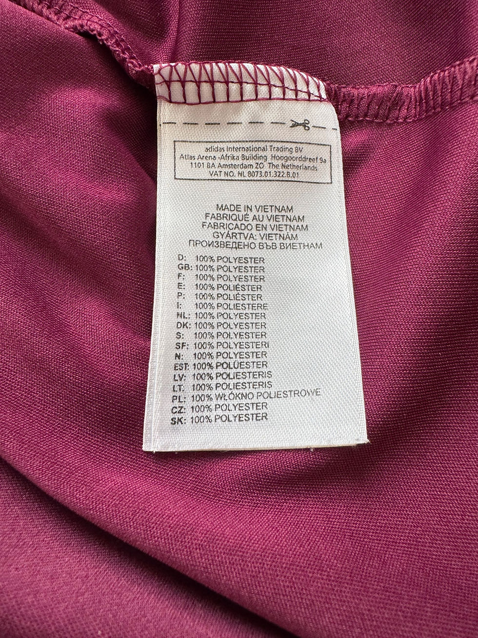 Miniature : Maillot de foot olympique, Lyonnais Adidas, violet et rose et doré 