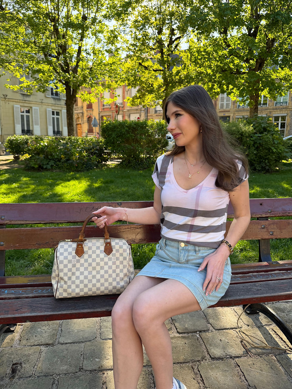 Miniature : Louis Vuitton Speedy 30 Damier Azur
